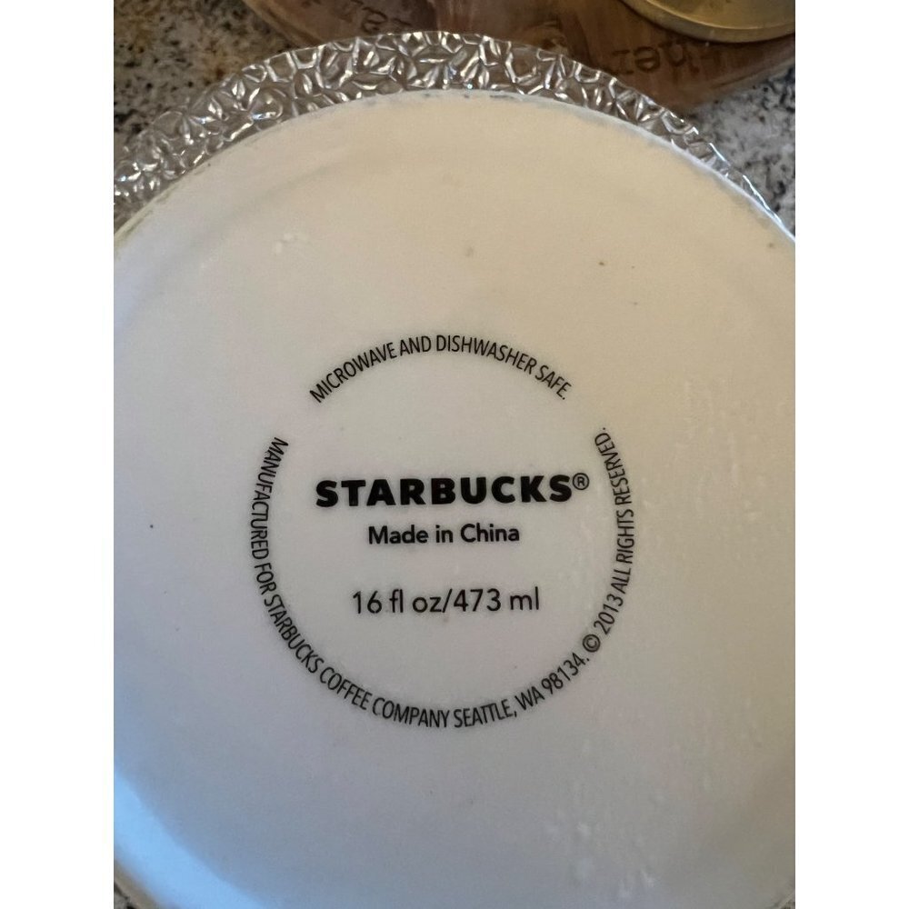 Starbucks 2013 China Red White Dragon 16oz - Picture 4 of 5